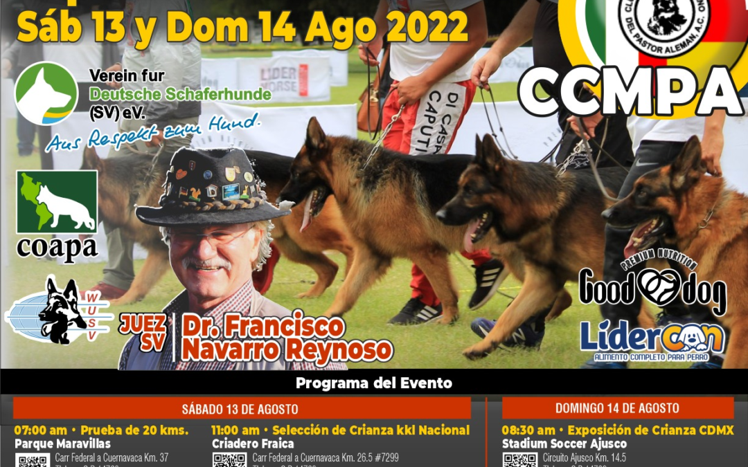 EXPOSICIÓN DE CRIANZA CCMPA CDMX 2022