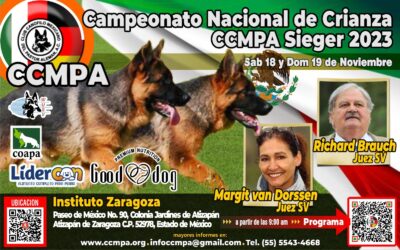 RESULTADOS CAMPEONATO NACIONAL DE CRIANZA SIEGER CCMPA 2023